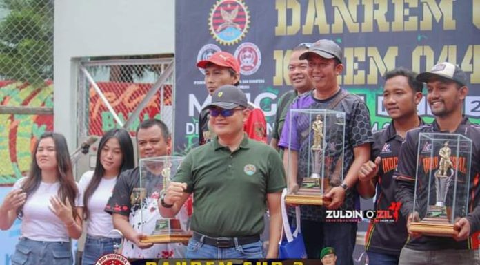 Korem 044/Gapo Gelar Lomba Burung Berkicau Tingkat Nasional Piala Danrem Cup II